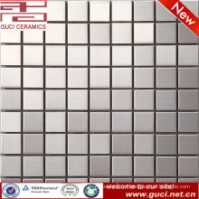 foshan factory supply Square mixed stainless steel mosaic tile